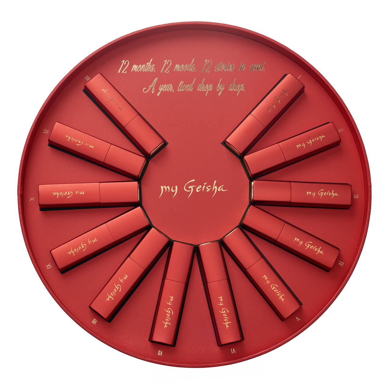 12 Scents Advent Calendar - mygeisha.com