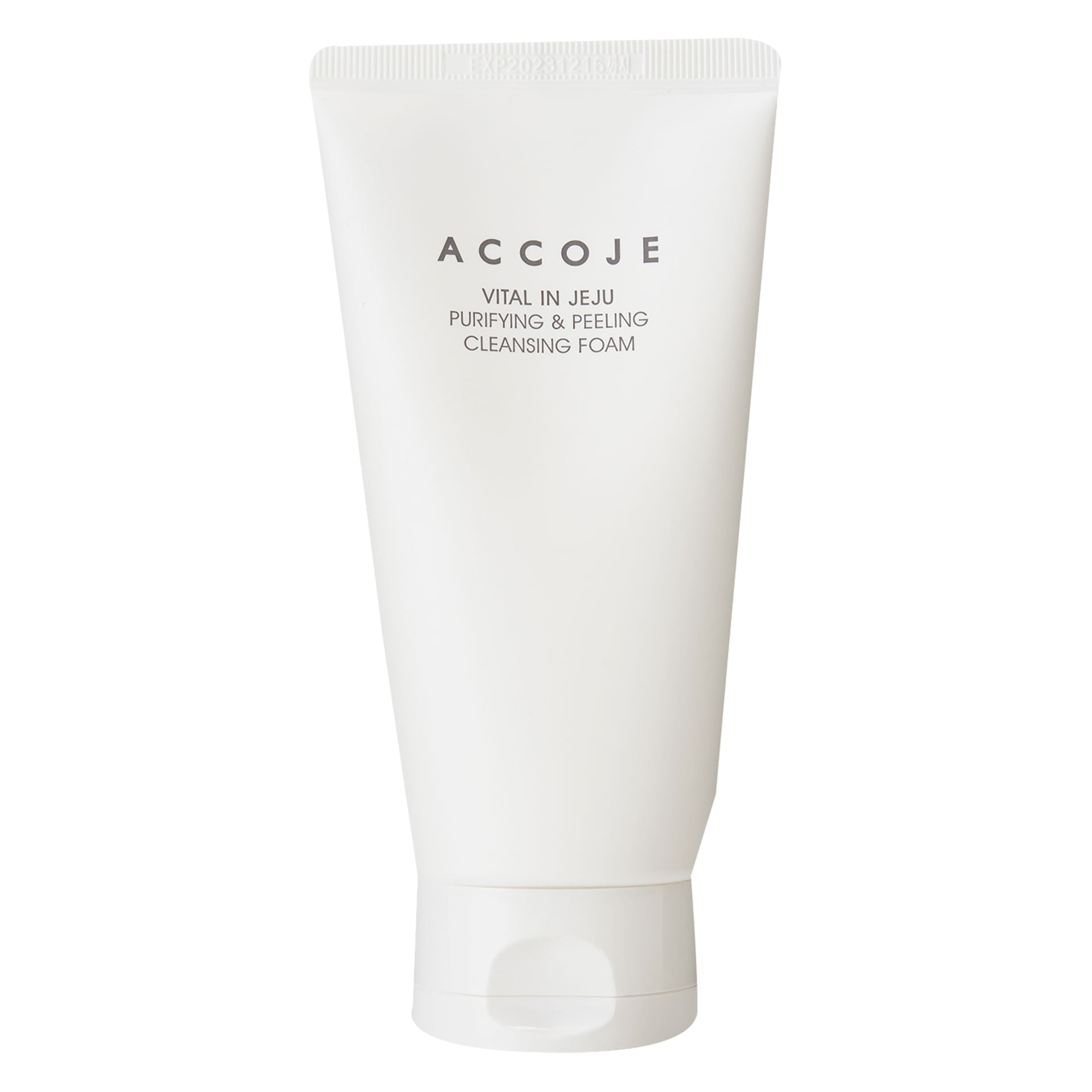 Accoje Vital In Jeju Purifying Peeling Cleansing Foam - mygeisha.com