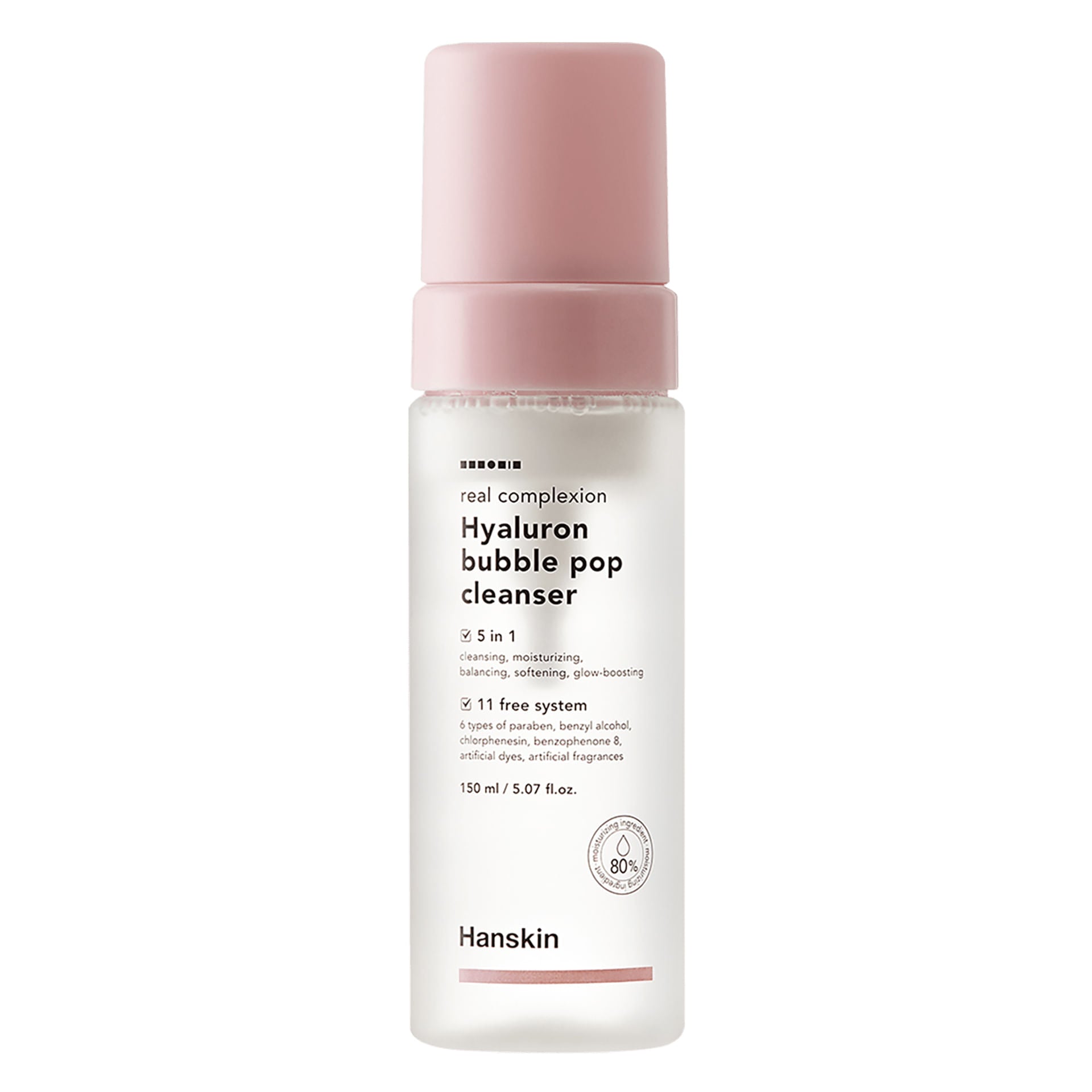 Hanskin Real Complexion Hyaluron Bubble Pop Cleanser - mygeisha.com