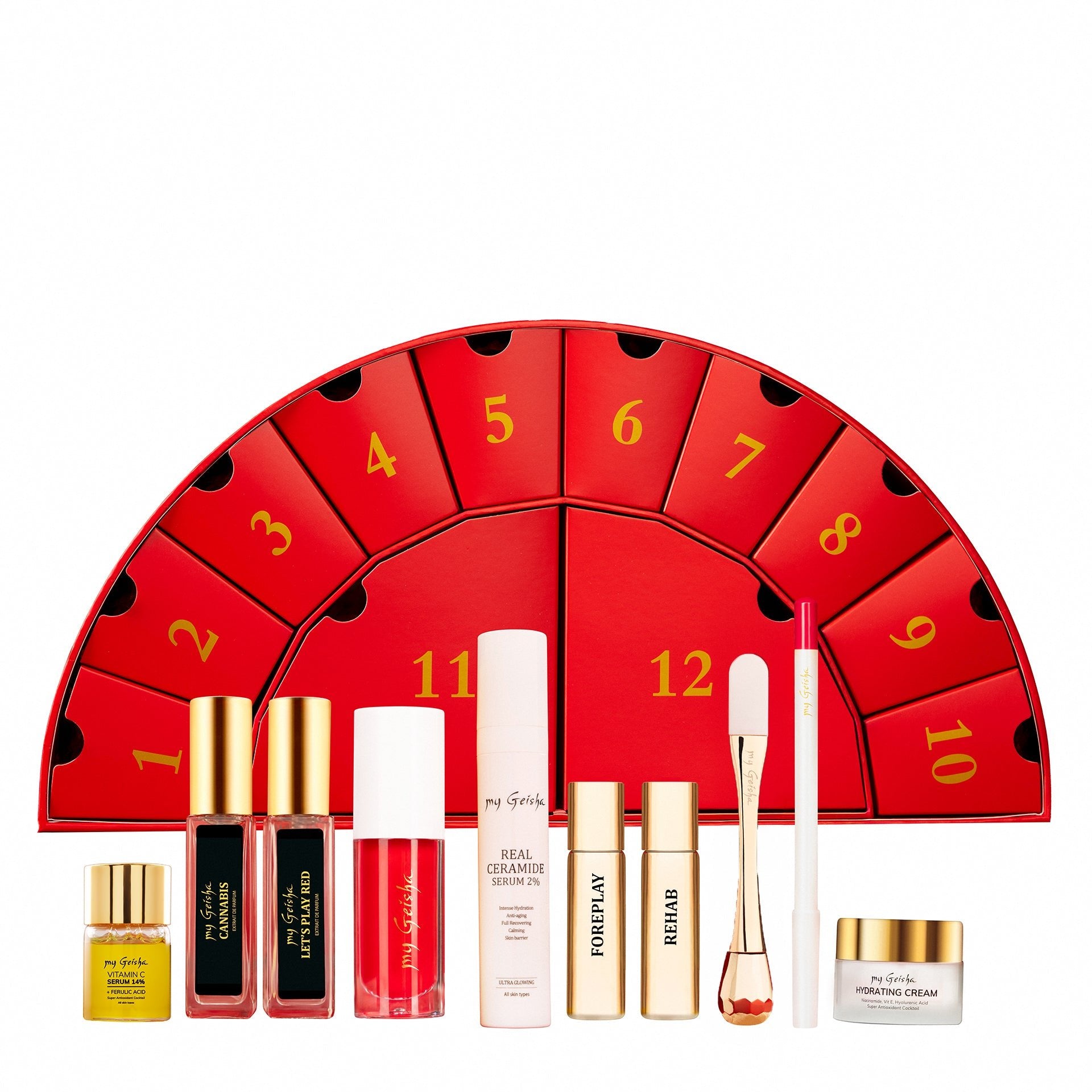 my Geisha Advent Calendar - mygeisha.com