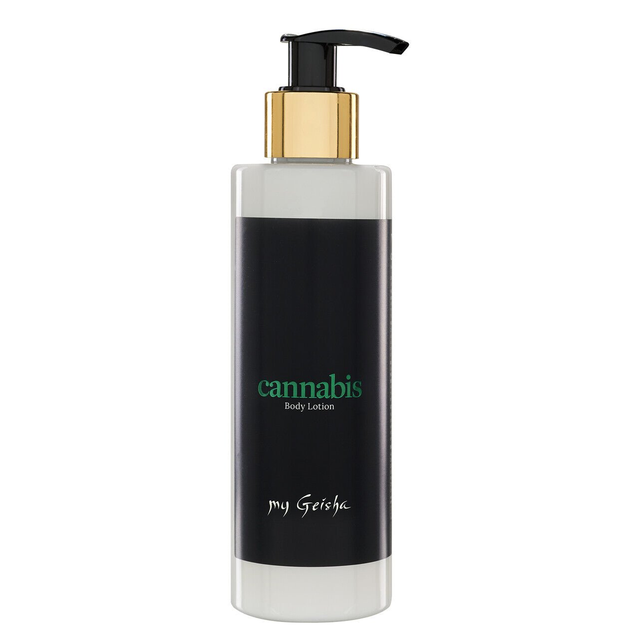my Geisha Cannabis Body lotion - mygeisha.com