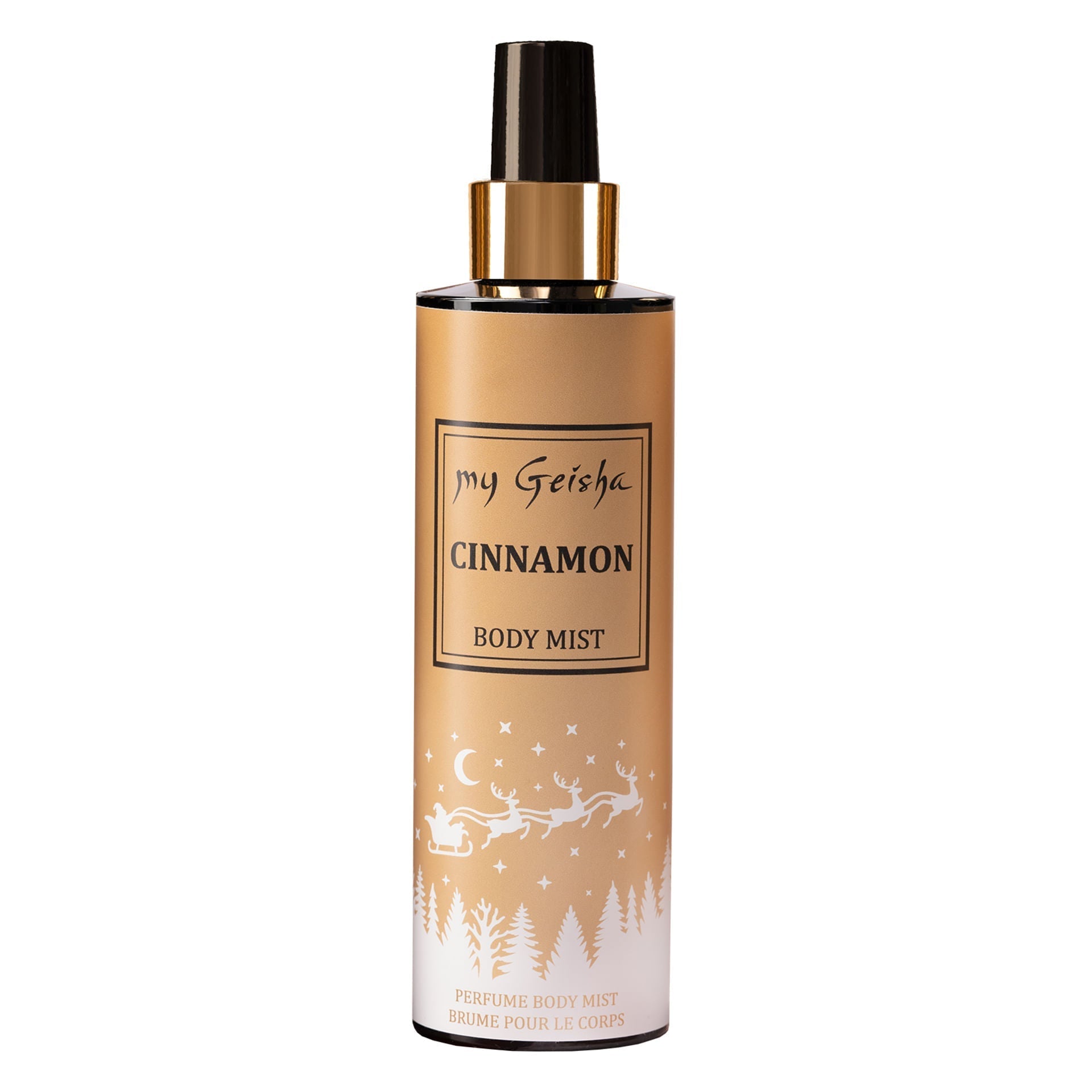 my Geisha Cinnamon Holiday Limited Edition Body Mist - mygeisha.com