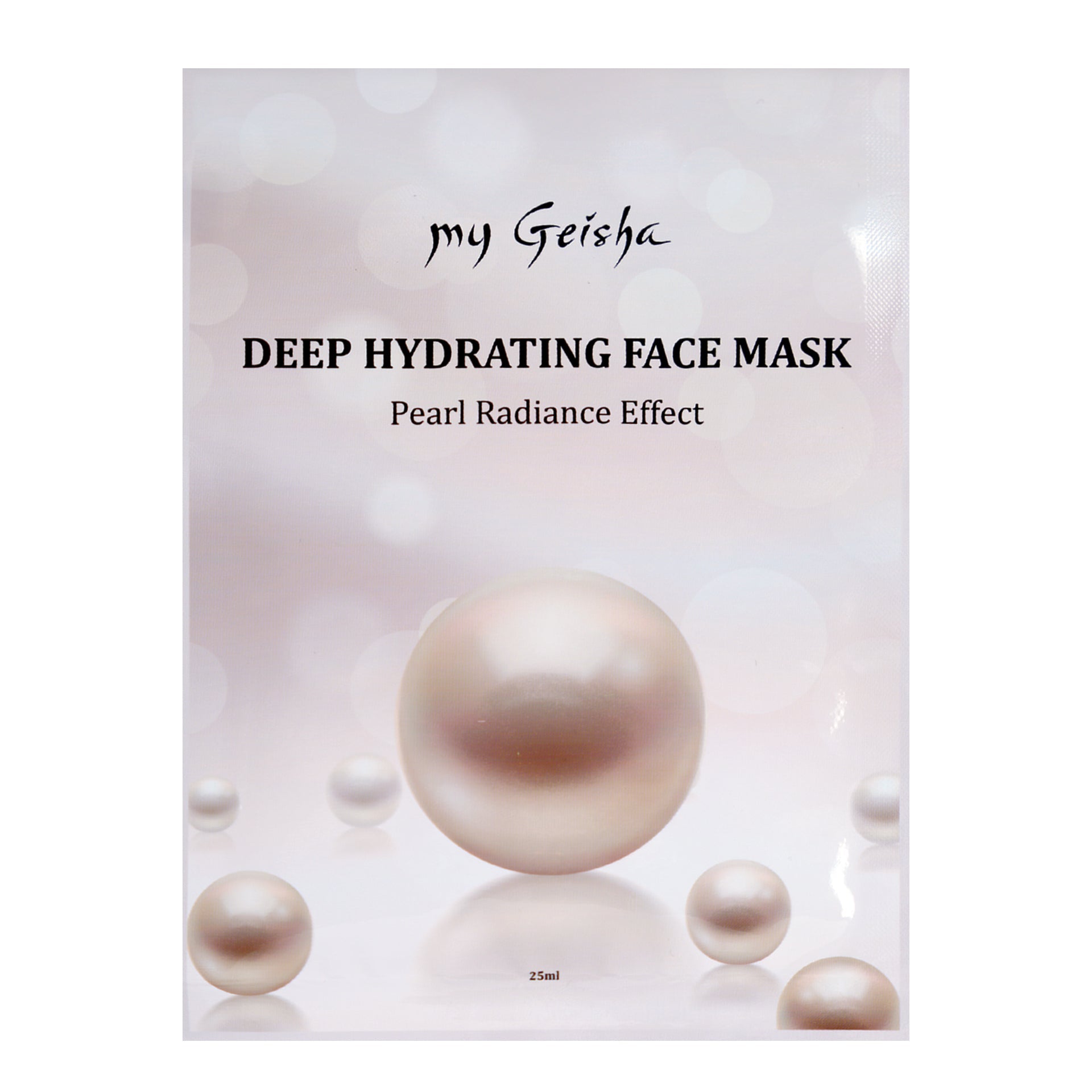 my Geisha Deep Hydrating Face Mask Pearl Radiance Effect 25 ml - mygeisha.com