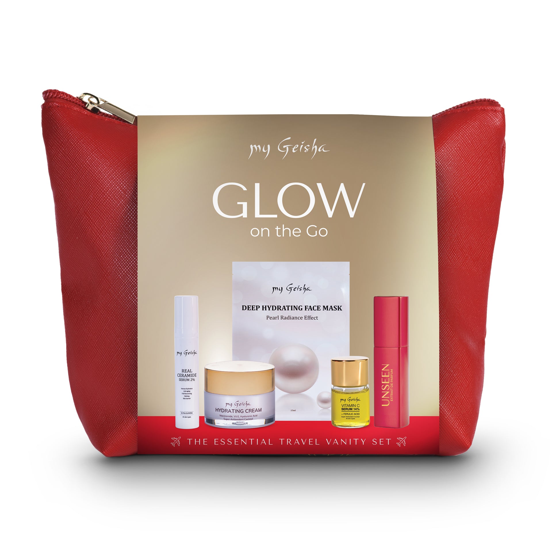 my Geisha GLOW on the Go SET