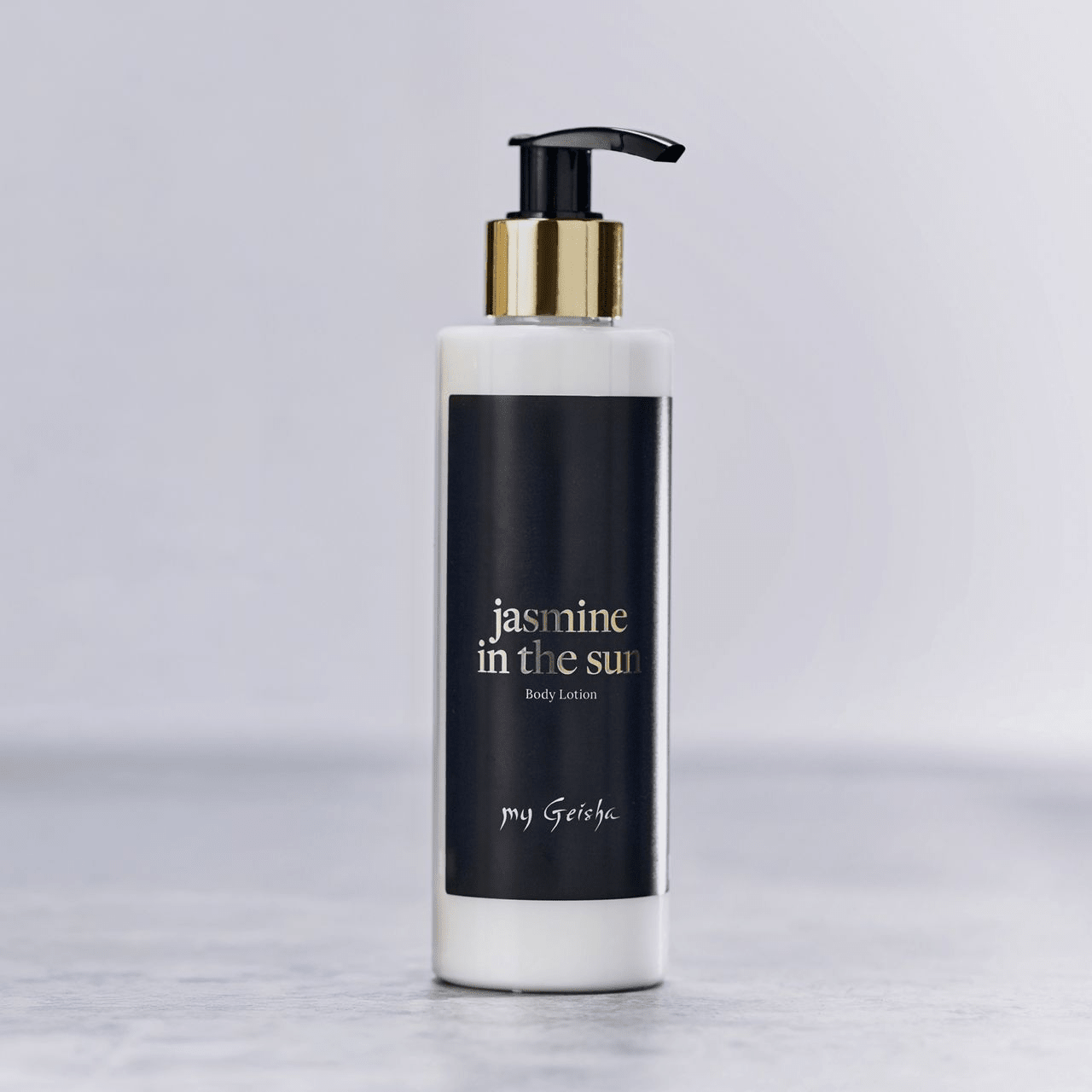 my Geisha Jasmine in the Sun Body lotion - mygeisha.com