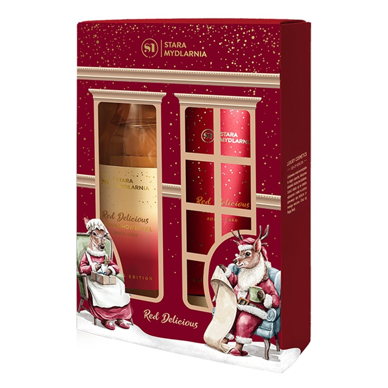 Stara Mydlarnia Christmas Red Delicious Body Butter & Shower Gel Set - mygeisha.com
