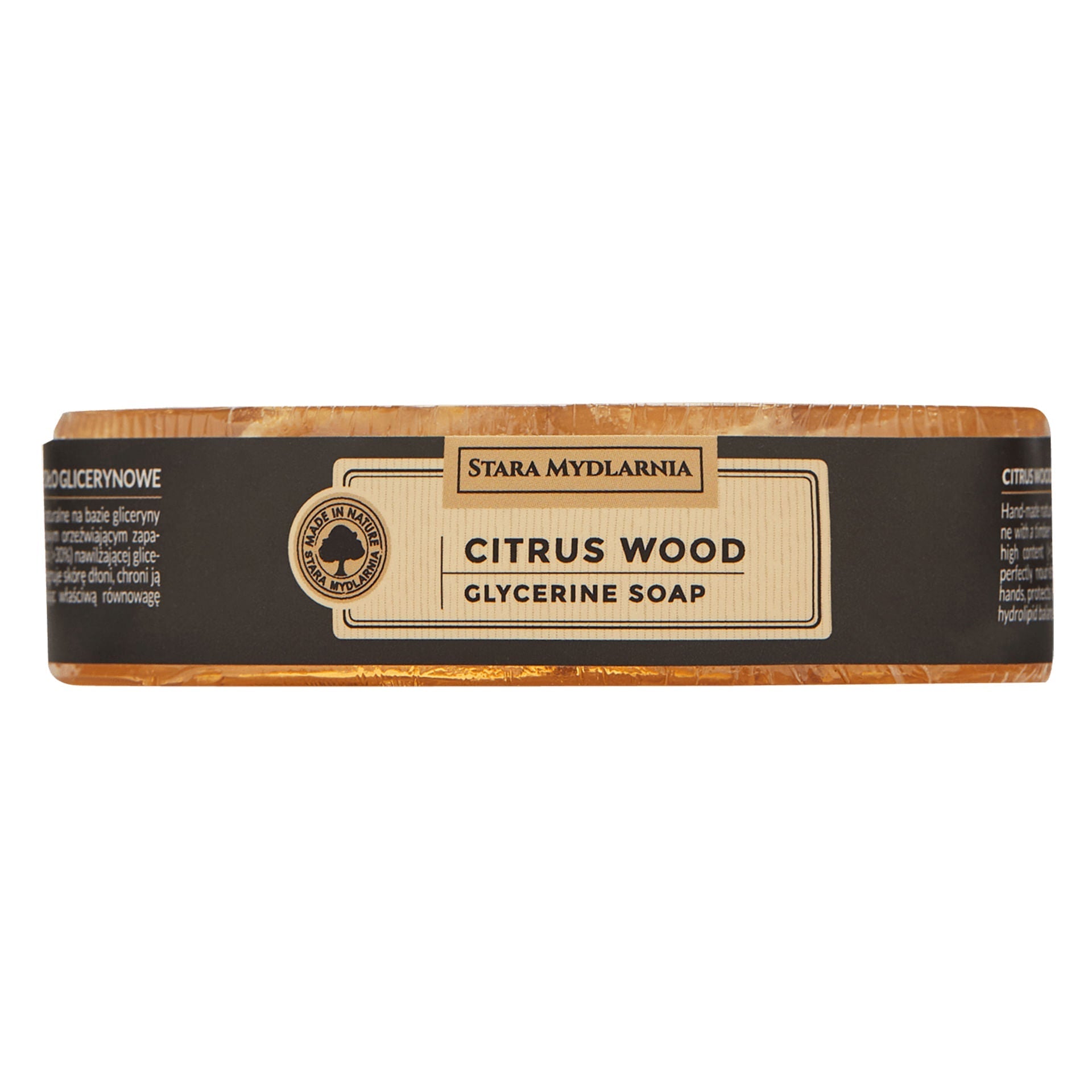 Stara Mydlarnia Citrus Wood Glycerine Soap - mygeisha.com