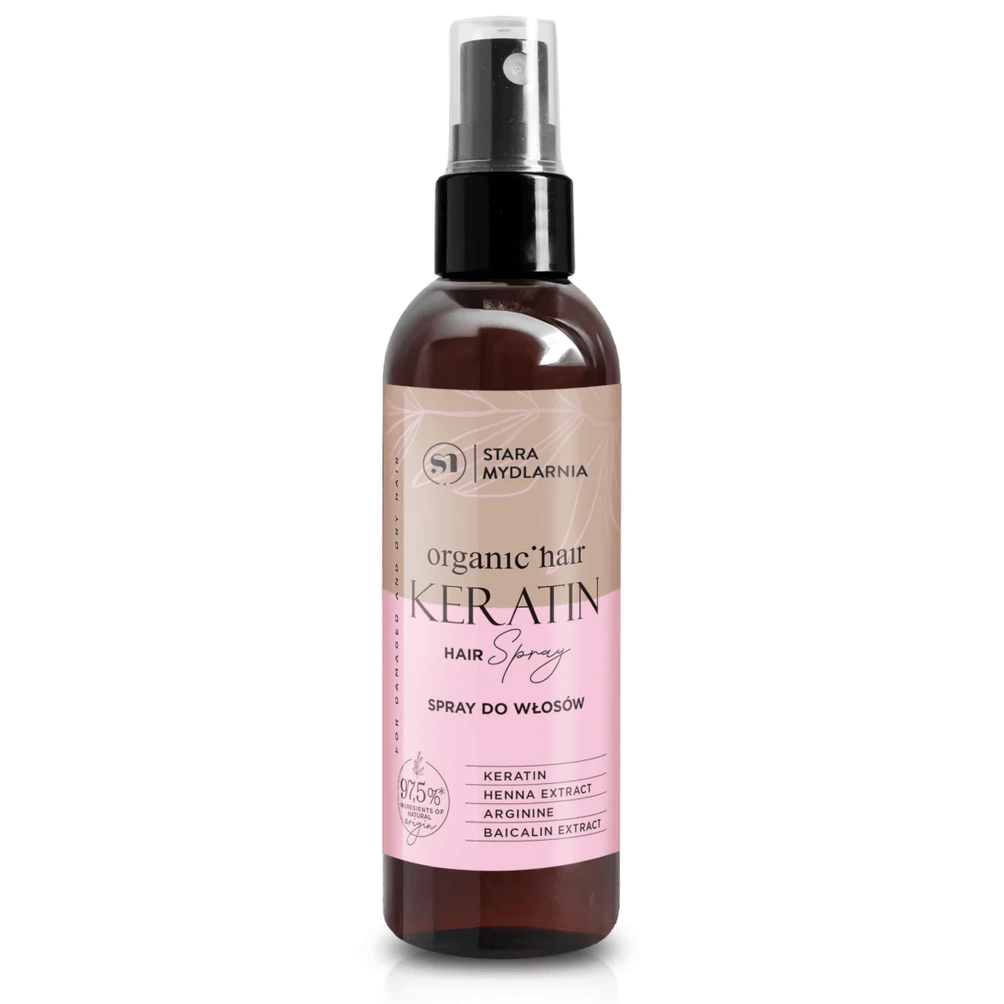 Stara Mydlarnia Organic Hair Keratin Hair Spray - mygeisha.com
