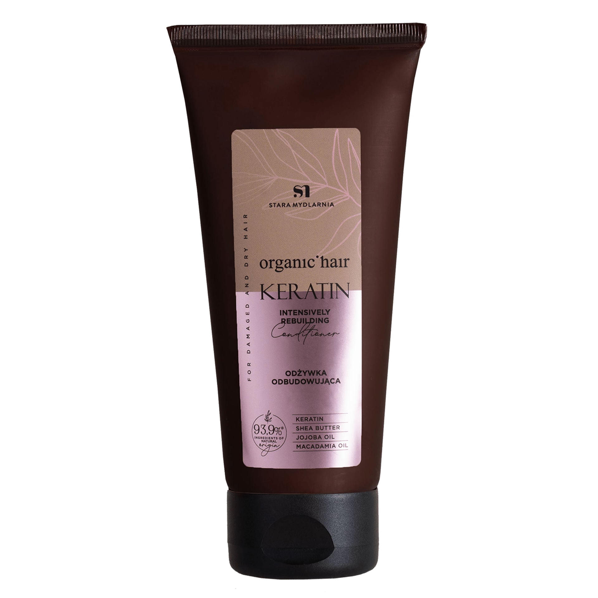 Stara Mydlarnia Organic Hair Keratin Rebuilding Conditioner - mygeisha.com