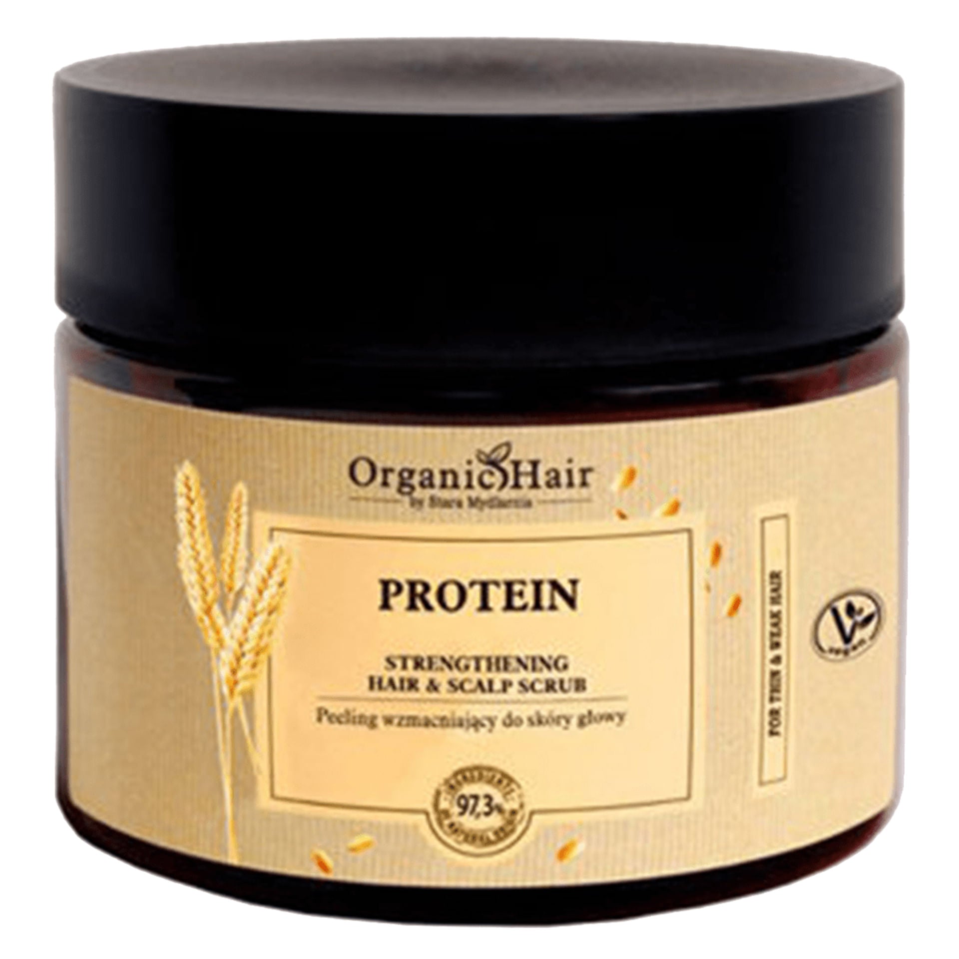 Stara Mydlarnia Organic Protein Strengthening Hair & Scalp Scrub - mygeisha.com