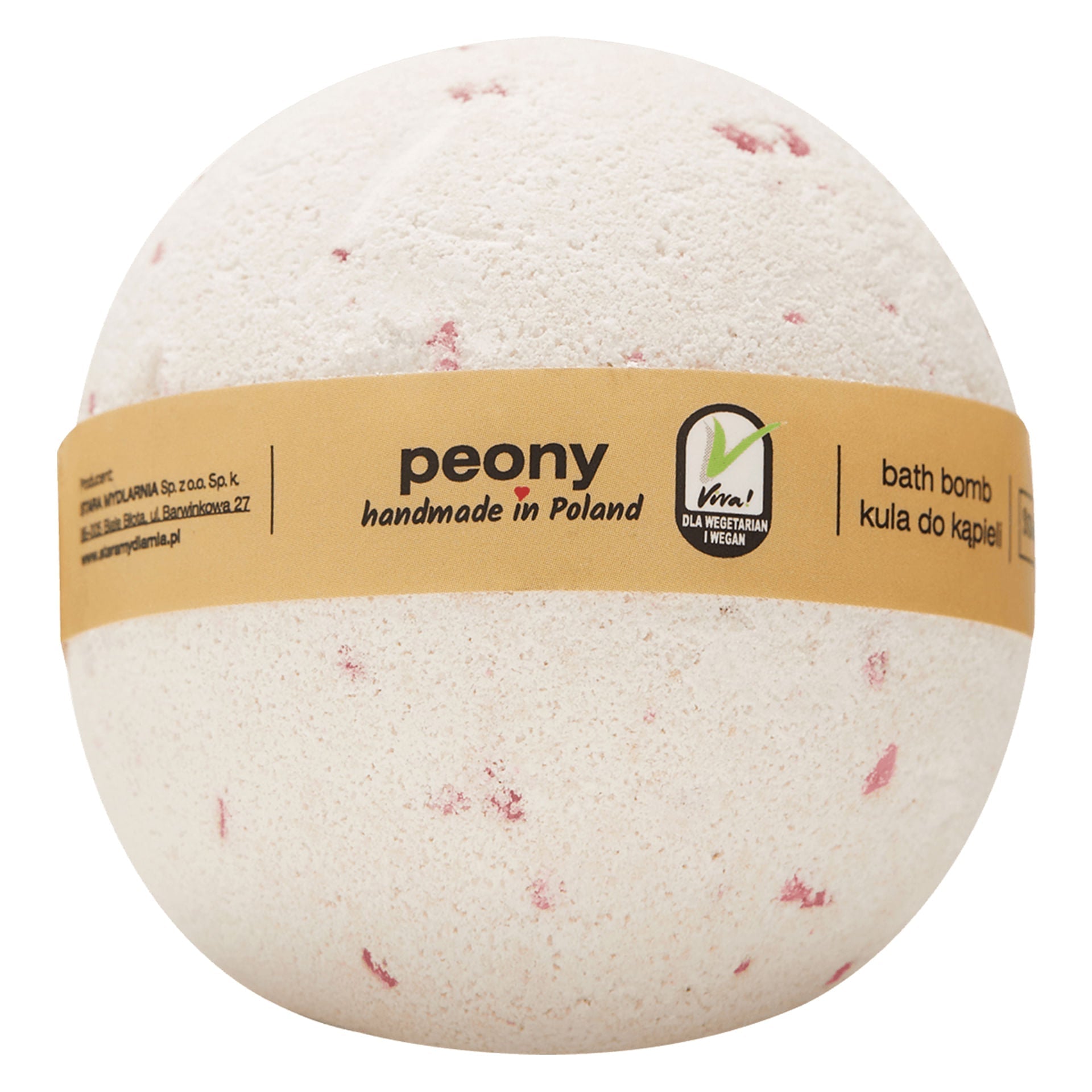 Stara Mydlarnia Peony Bath Bomb - mygeisha.com