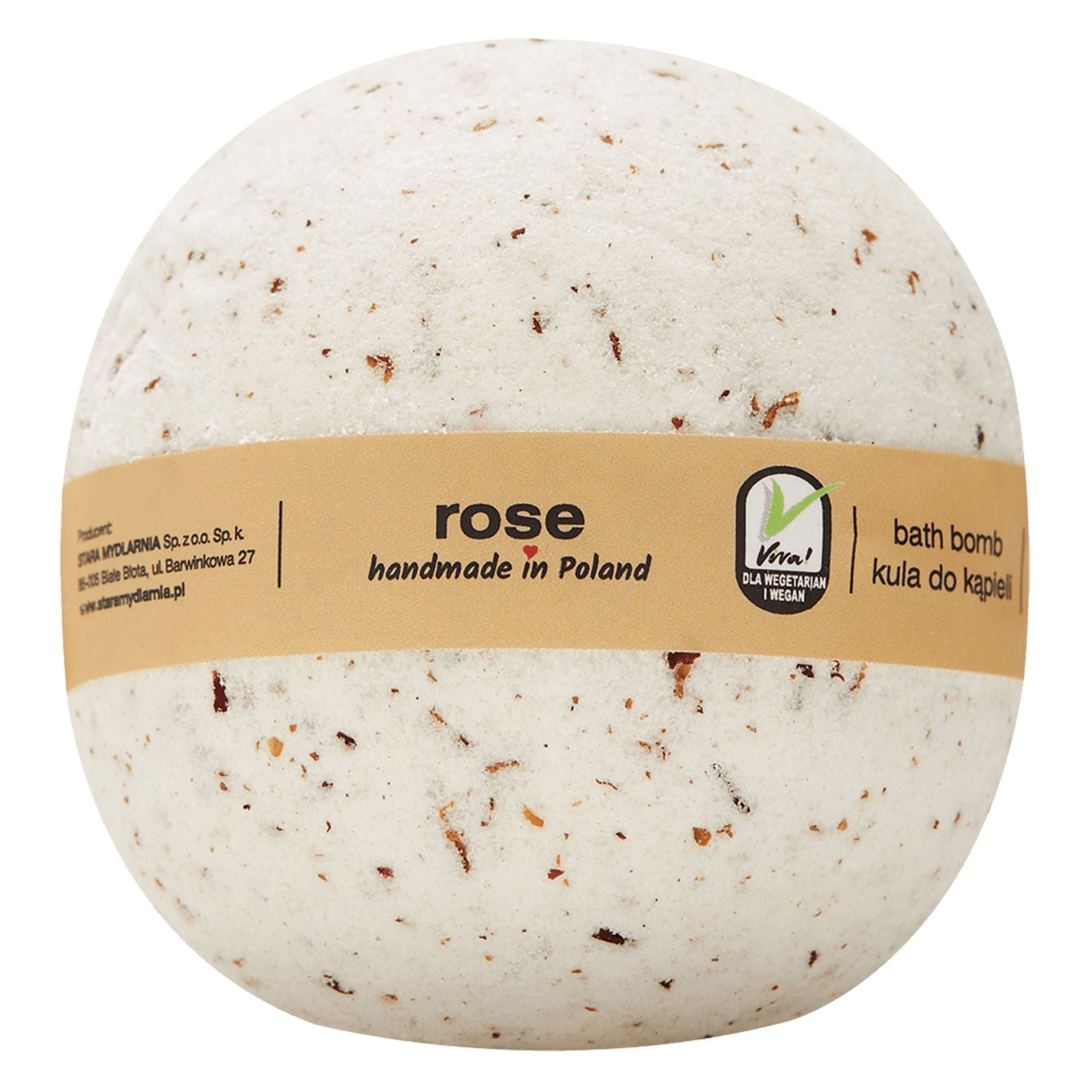 Stara Mydlarnia Rose Bath Bomb - mygeisha.com