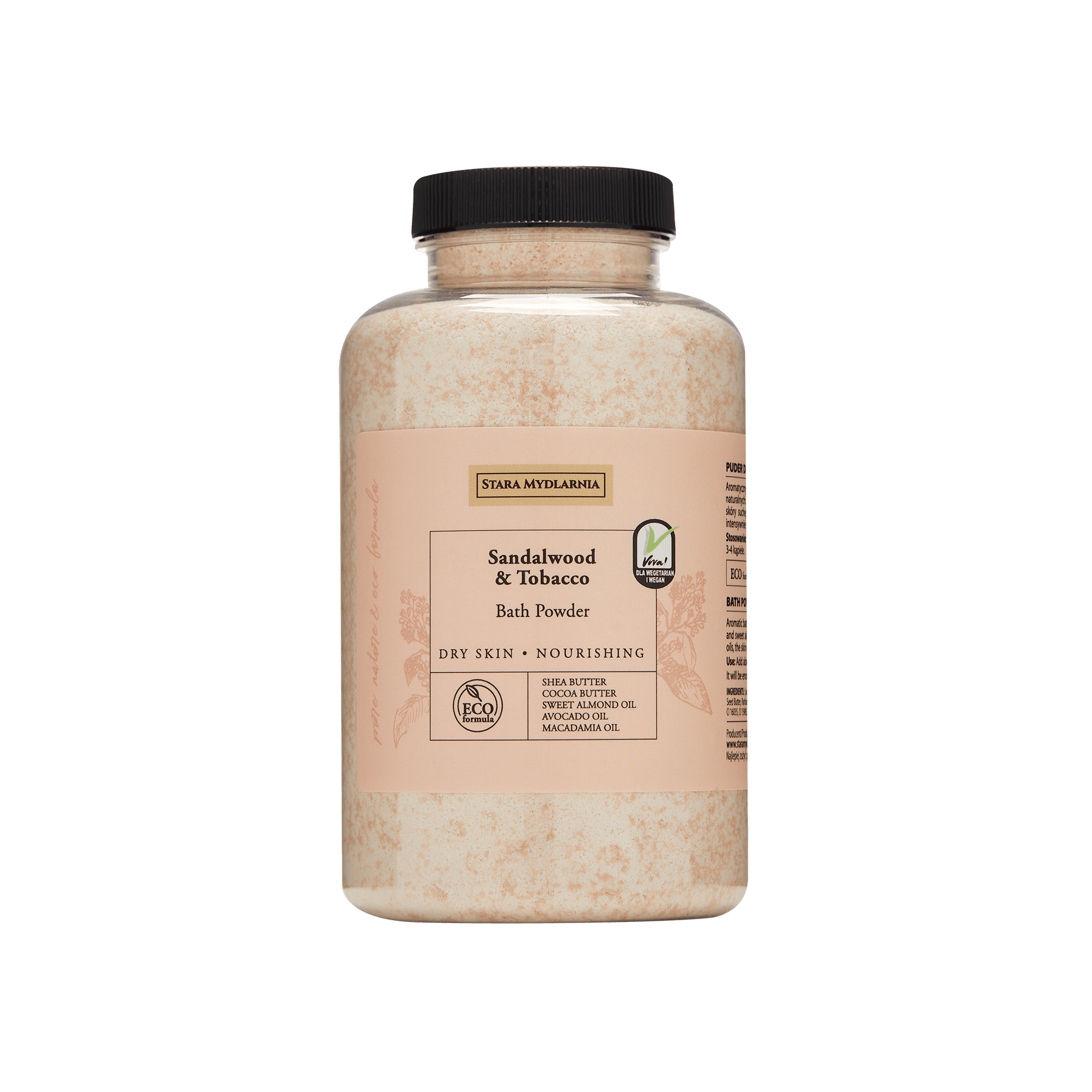 Stara Mydlarnia Sandalwood & Tobacco Bath Powder - mygeisha.com