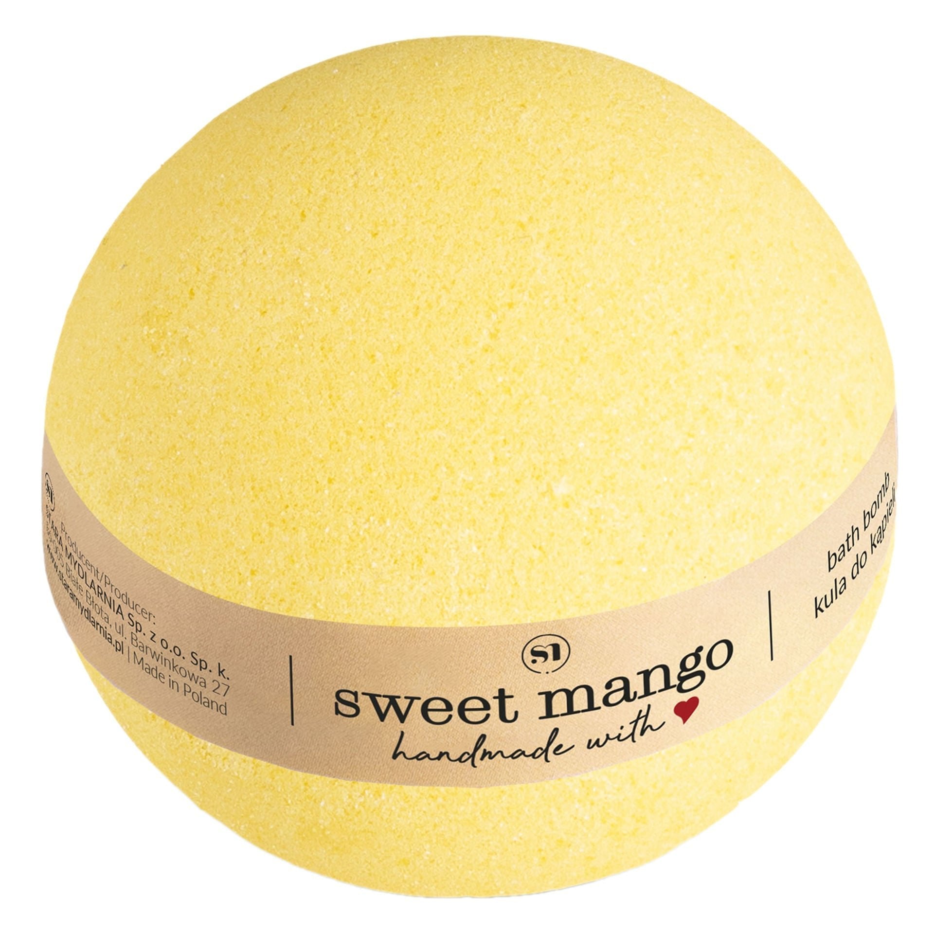 Stara Mydlarnia Sweet Mango Bath Bomb - mygeisha.com